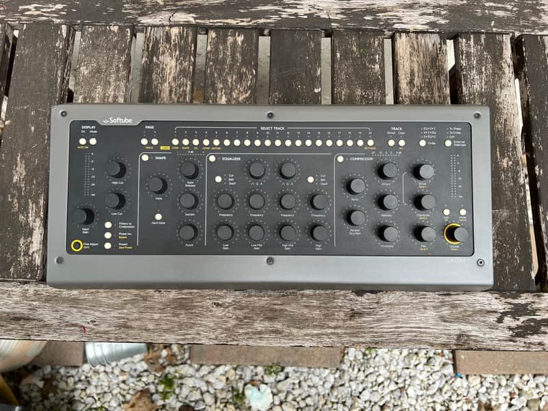 Softube Console 1 MKII Hardware/Software Mixer 2010s - Black/Grey image 1