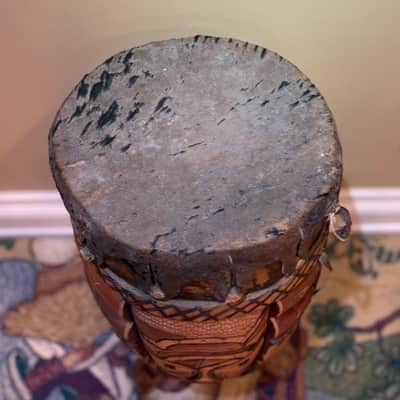 Beautiful Genuine African Handcrafted Drum Percussion Instrument image 7