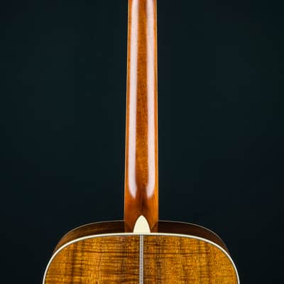 Martin D-41 Custom Premium Flamed Koa and Adirondack Spruce Amber Burst with Paua Pearl NEW image 23