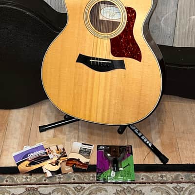 Minty 2014 Taylor 214ce DLX with ES2 Electronics Natural , OHSC , Papers Pro Setup Ships Fast, Support Small Business ! image 17