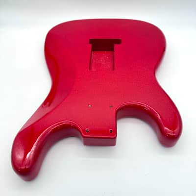 HooDoo Stratocaster Body Alder Sparkle Red hsb6409 image 6