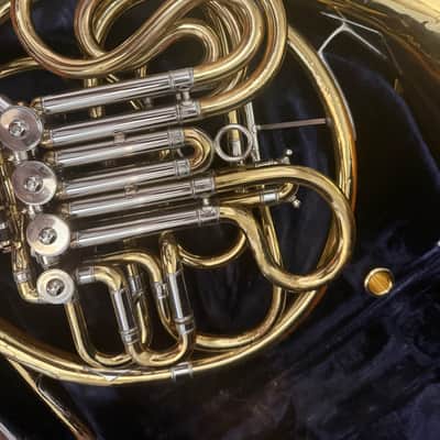 C. G. Conn 6D Double French horn. Made in USA image 3