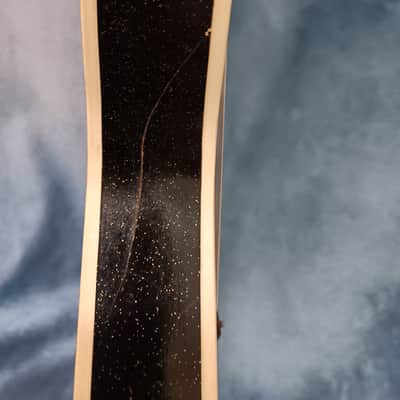 Alden Harmony H45 Stratotone 1960's - Black gold sparkle image 7