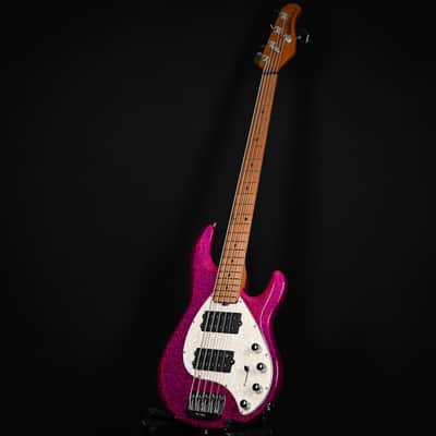 Ernie Ball Music Man StingRay 5 Special HH w/ Maple Fretboard, Bass Guitar- Soda Pink Sparkle 2026 (K07133) image 10