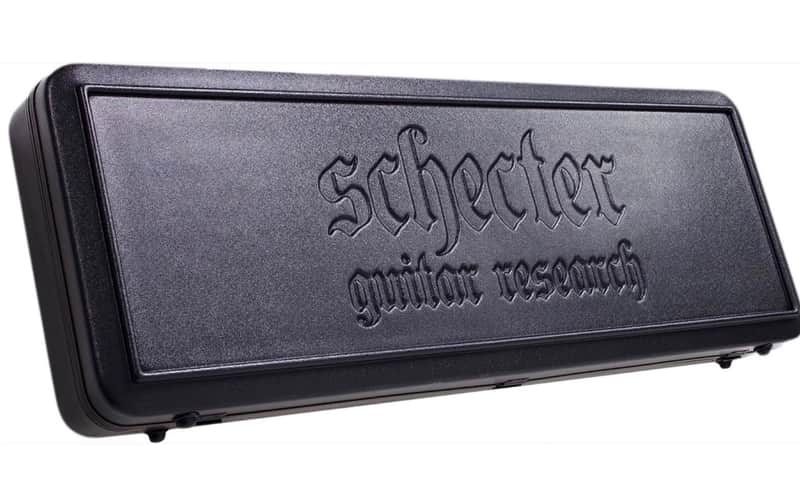 Schecter SGR C/V Series Guitar Hard Case 2010s - Black image 1