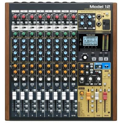 Tascam Model 12 Digital Multitrack Recorder With 10-Channel Analogue Mixer & USB Audio Interface image 7