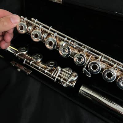 Gemeinhardt 3SB - Solid Silver Open Hole B-Foot Flute image 12