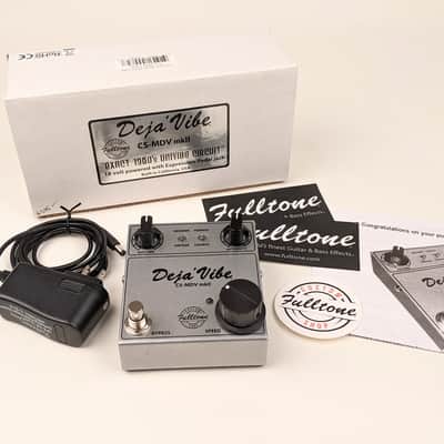 Fulltone CS-MDV MkII Mini Deja Vibe 2010s - Silver image 4