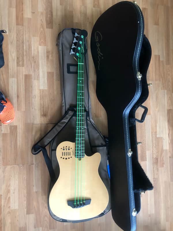 Godin A4 SA  2007 Natural HC & GB image 1