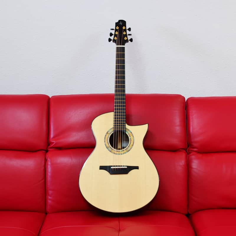 Halland OM-Cutaway in Sitka Spruce & East Indian Rosewood image 1