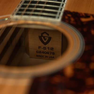 Guild F-512 Maple Jumbo - Blonde Nitro image 9