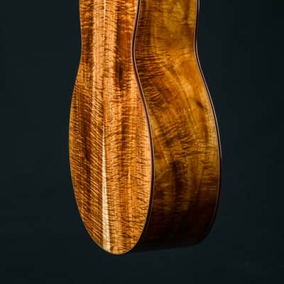 Bourgeois DBJ Figured Koa and Aged Tone Adirondack Spruce Sunburst Custom NEW - Sunburst image 22