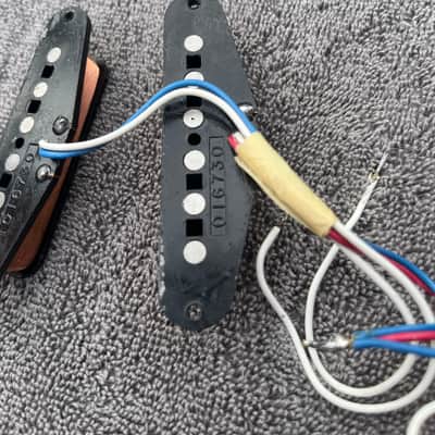 Fender Vintage 1980s Stratocaster Pickups 1980s - Black imagen 4