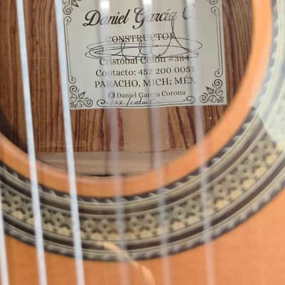 Daniel Garcia Classic Guitar All Solid Palo Escrito with Cedar Top 2025 - Laquer image 10