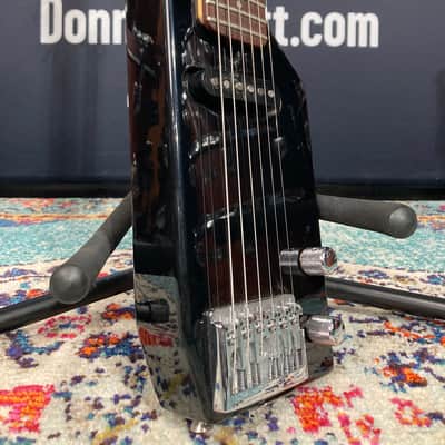 Gadden Brad Whitford's Aerosmith Travel Guitar, Tim Collins!  (#54)  1980s Black image 7