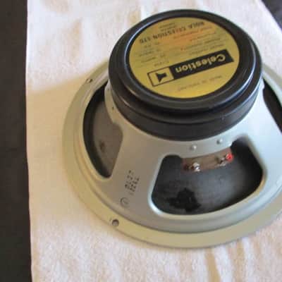 1978 Celestion Blackback G12M; 25 watt; 75hz; 16ohm; 1777 cone repaired #1 image 4