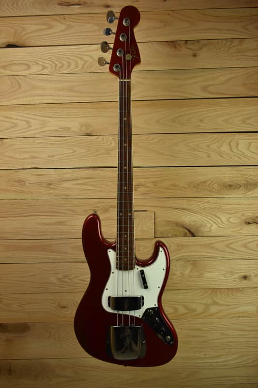 Fender Jazz Bass 1965/1966 - Candy Apple Red image 1