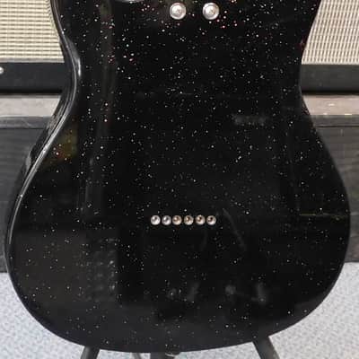 Brownsville Impala Model Electric Guitar in Black Sparkle image 4