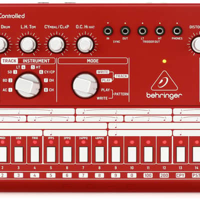 Behringer RD-6 Analog Drum Machine - Red Bild 1