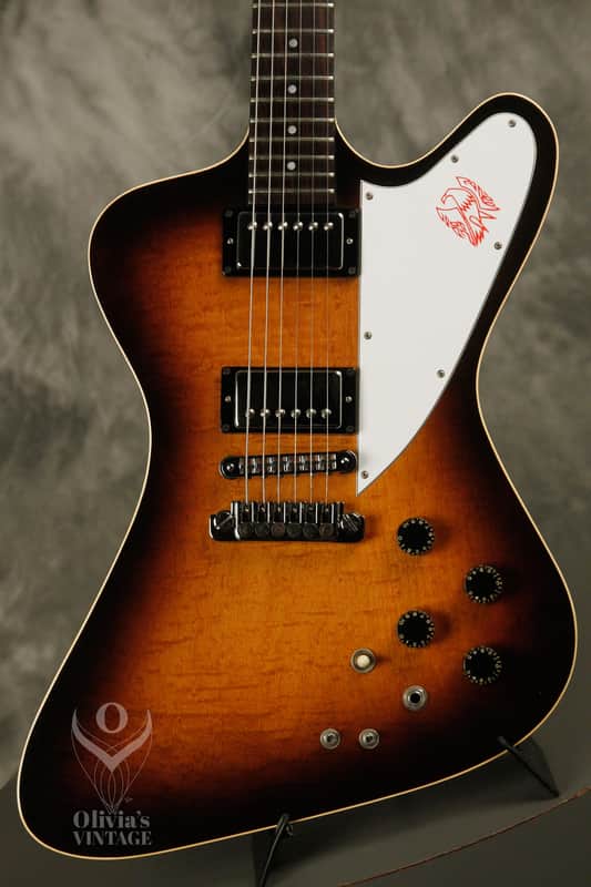 all original 1981 Gibson FIREBIRD II RD Artist Antique Sunburst w/PAPERS image 1