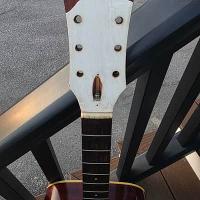 1969 Guild D-40 Acoustic Guitar – Hoboken NJ – Serial AJ3154 – w/ Original Case image 4