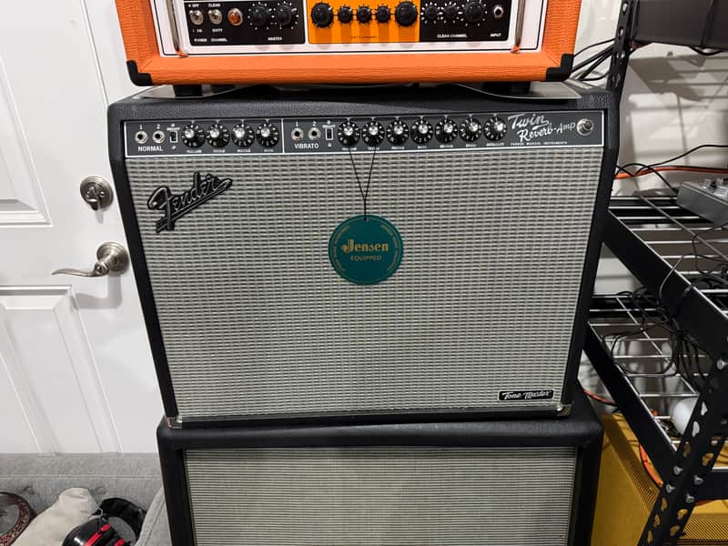 Fender Tone Master Twin Reverb 2-Channel 85-Watt 2x12" Digital Guitar Combo 2019 - Present - Black image 1