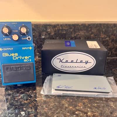 Boss BD-2 Blues Driver Overdrive w/ Keeley Mod | Reverb