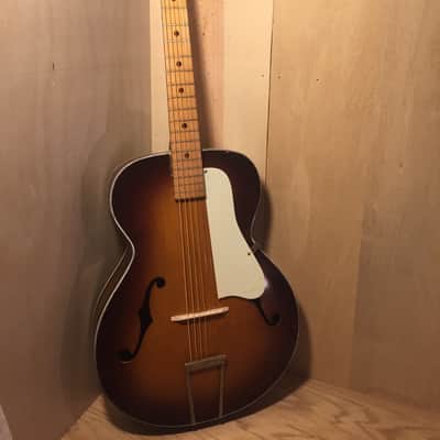 Kay-made Custom Kraft N-2 Archtop 1960s Sunburst image 3