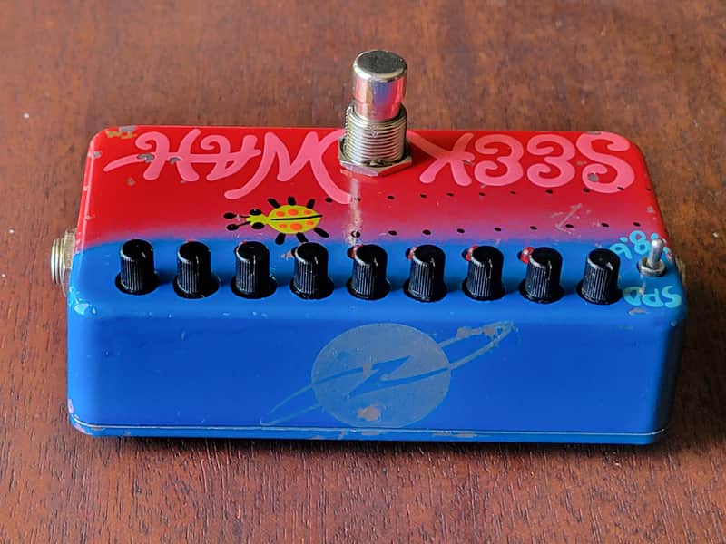 Vintage ZVEX Seek Wah – Feb 2000 – Hand Painted/Signed by 4myrold