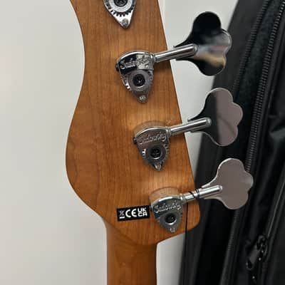 Sadowsky MetroExpress Vintage J/J 4 String Bass w/Morado Fingerboard 2024 - Champagne Metallic image 5