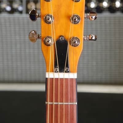 Epiphone Dobro Hound Dog Round Neck Resonator Guitar Vintage Brown image 9