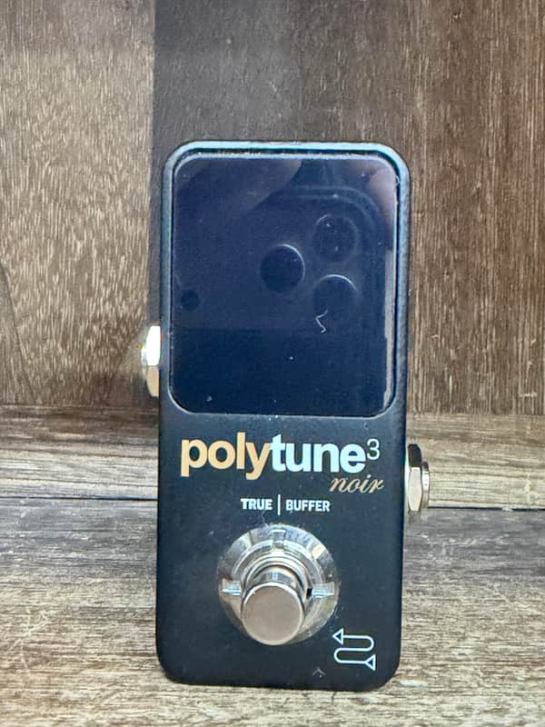 TC Electronic Polytune 3 Noir Mini Polyphonic Tuning Pedal 2019 - Present - Black image 1