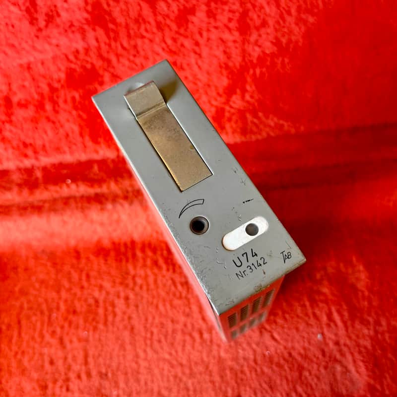 TAB Telefunken u74 Mic Preamp tube limiter Module 1950’s | Reverb