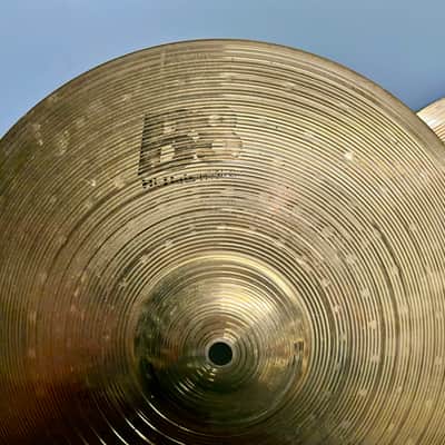 Sabian 14" B8 Hi-Hat Cymbals (Pair) 1990 - 2010 - Natural image 1