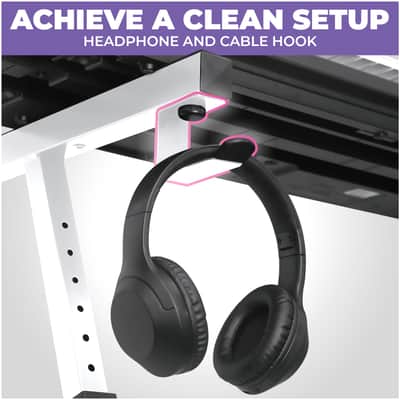 Liquid Stands White Piano Keyboard Stand - X Style Adjustable & Portable Music Stand (White) image 5