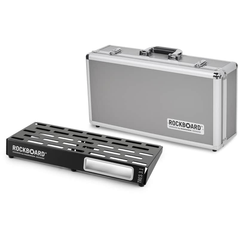 Rockboard TRES 3.1-C Pedalboard with Flight Case image 1