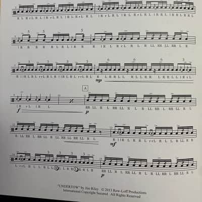 RowLoff Undertow Snare Drum Solo 2025 image 2