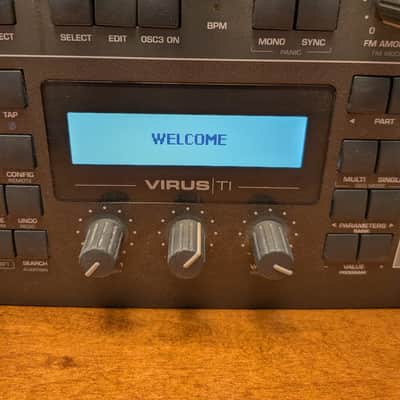 Access Virus TI Desktop + Digital Decksaver Cover + Premium Techno/House Sound Banks + Rack Tray – Excellent Condition image 2