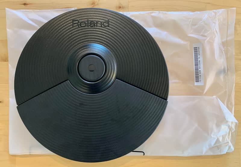 New CY-5 Roland V-Drums 10 inch Dual Trigger Cymbal Pad for Hi-Hat or Splash image 1