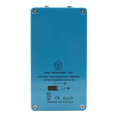 Mosky Flame Chorus Guitar Pedal with Speed/Depth/Blend/Voice Button,price included tax from CN to USA image 4