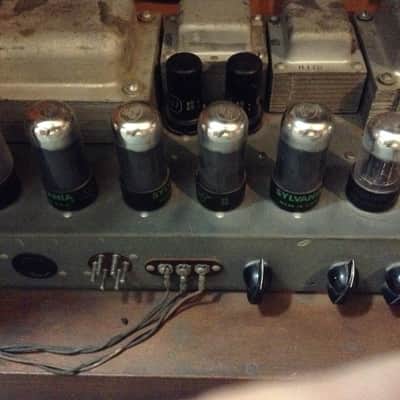 HAMMOND ORGAN JR 20 TONE-CABINET W/OIL VERB"& QUAD MAIN FRONT-”SPKS&1x12"TOP DOWN-THROW $395 image 4