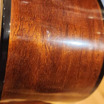 Vintage 1960s Estrada FS-5 Acoustic Guitar Natural-GOOD Tone-Repaired Headstock image 15