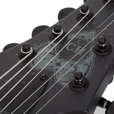 Schecter Chris Howorth V-7 Satin Black SBK 7-String Electric Guitar V7 V 7 - Brand New image 9