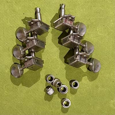 1960s Vintage Grover Deluxe Double Line 3X3 - Chrome image 3