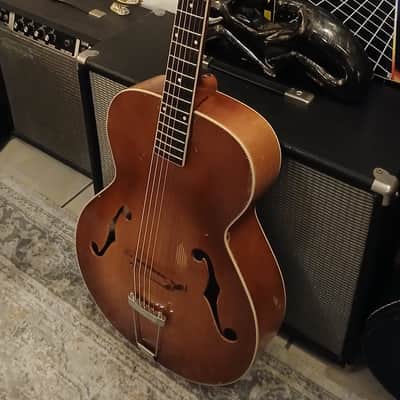 Vintage 1947 Kay K-39 Acoustic Archtop - Carved Spruce Top - Made in image 8