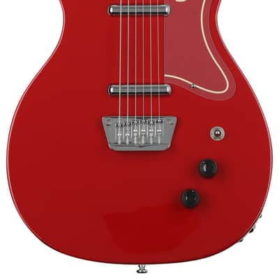 Danelectro Baritone Electric Guitar - Red image 1