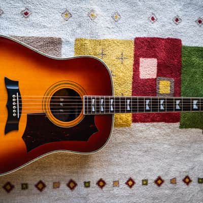Gibson J-45 inspired Morris MG-60 Late 1970s - Made in Japan image 19