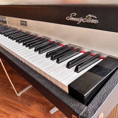 See Video! Vintage 1977 Rhodes Suitcase Piano 73-Key Electric Piano Serviced and Ready! image 5