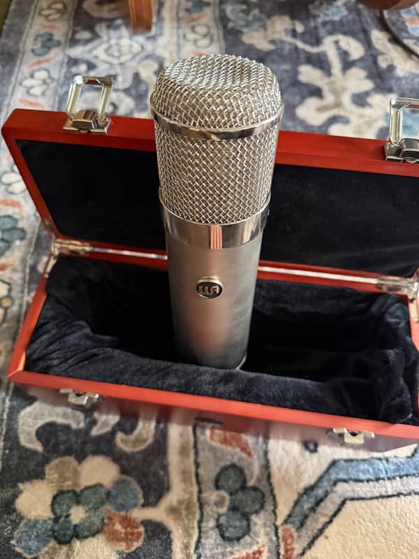 Warm Audio WA-47 Large Diaphragm Multipattern Tube Condenser Microphone 2018 - Present - Nickel image 1