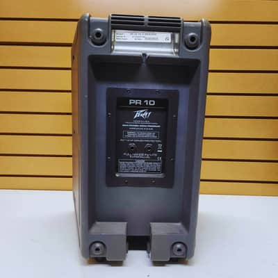 Peavey PR10 400-Watt 2-Way 10" Passive Loudspeaker 2010s - Black image 3